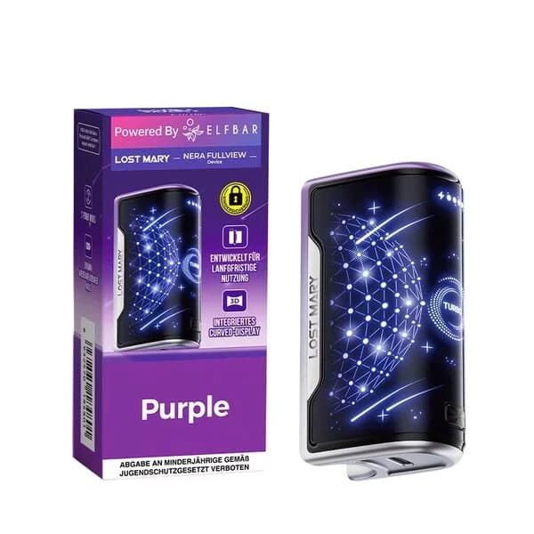 Nera Max Pod Kit Purple