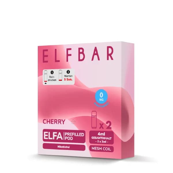 Elfa Pods ohne Nikotin Cherry