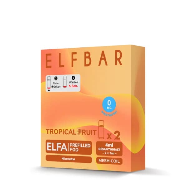 Elfa Pods ohne Nikotin Tropical Fruit