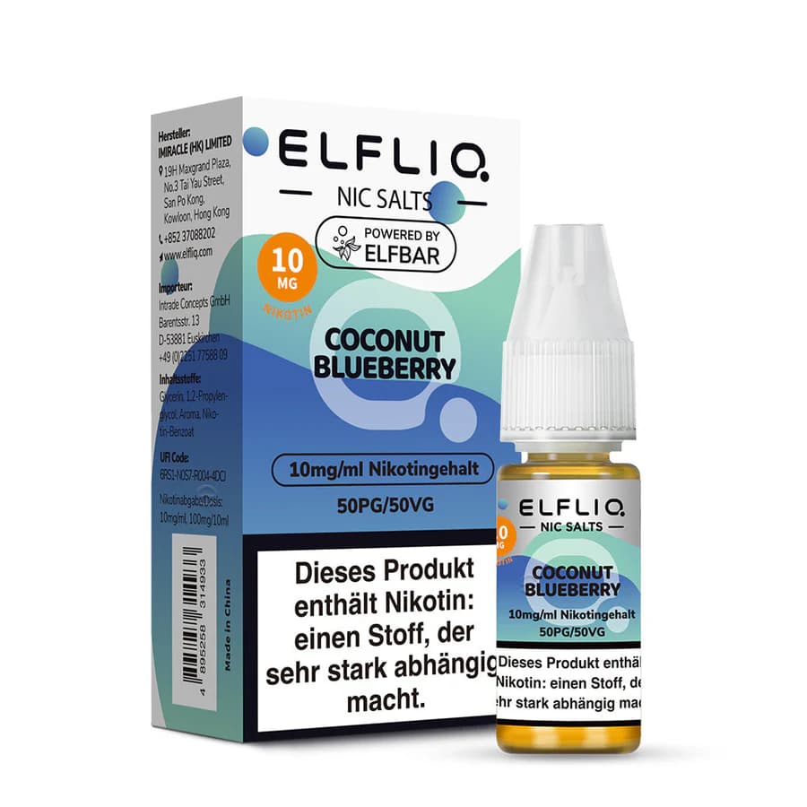 Elfliq Coconut Blueberry