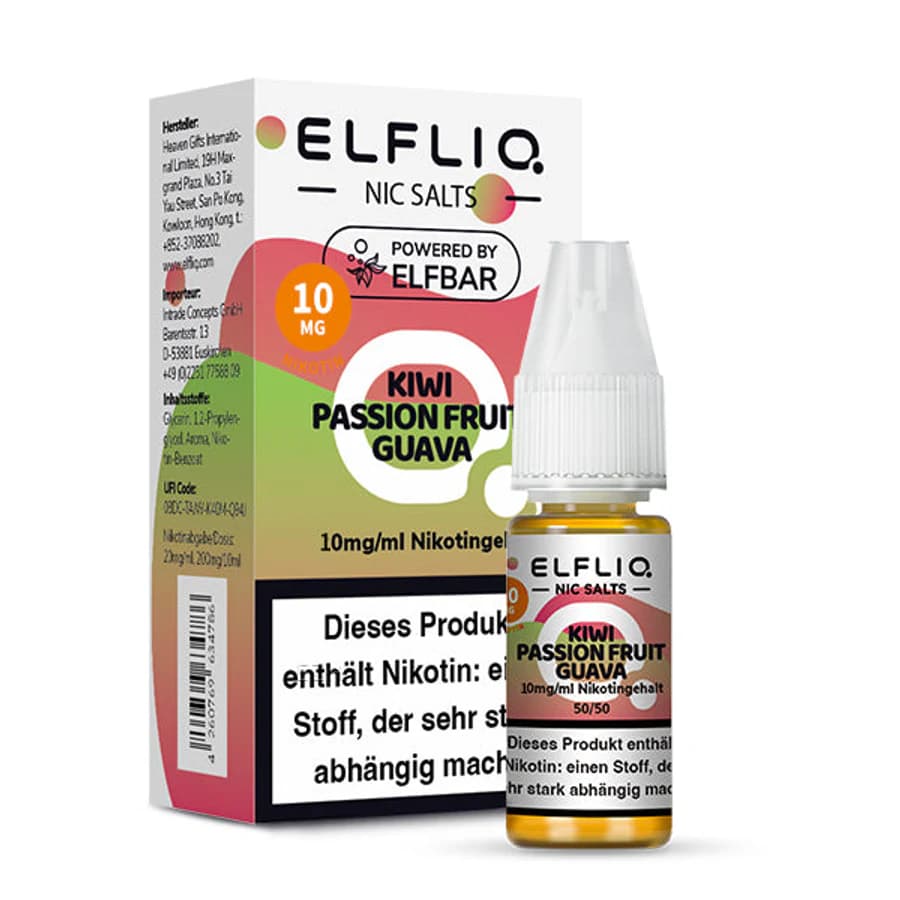 Elfliq Kiwi Passion Fruit Guava