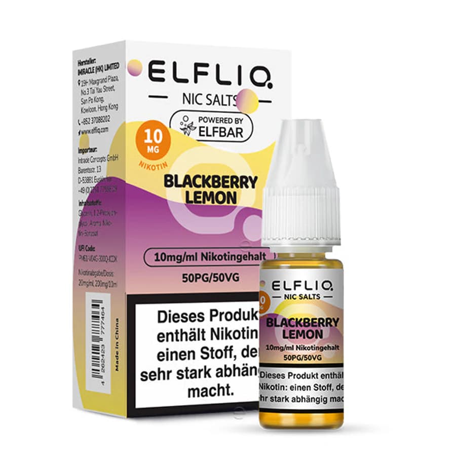Elfliq Blackberry Lemon
