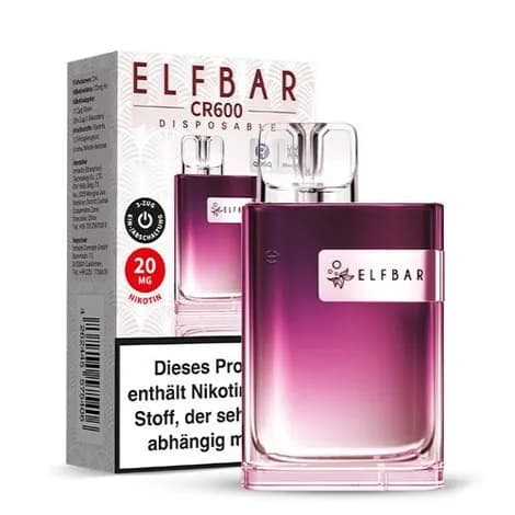 Elf Bar CR600 Strawberry Raspberry Cherry