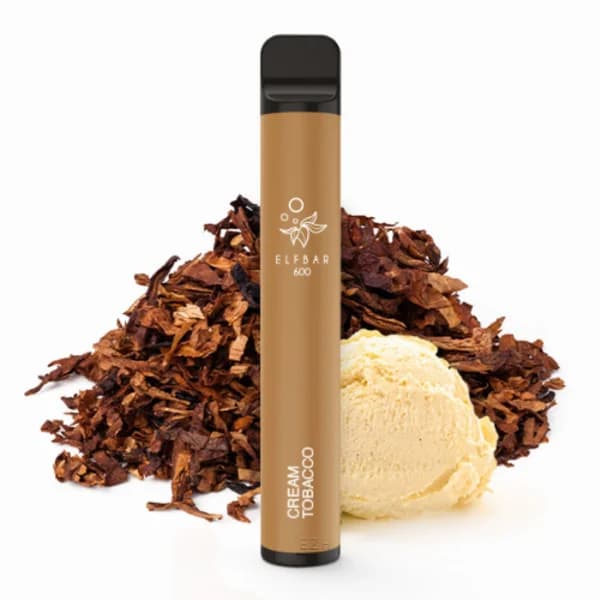 Elf Bar 600 mit Nikotin Cream Tobacco