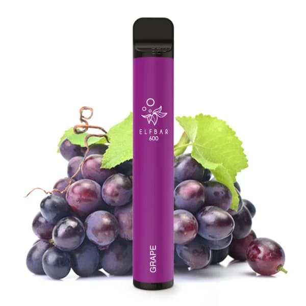 Elf Bar 600 mit Nikotin Grape