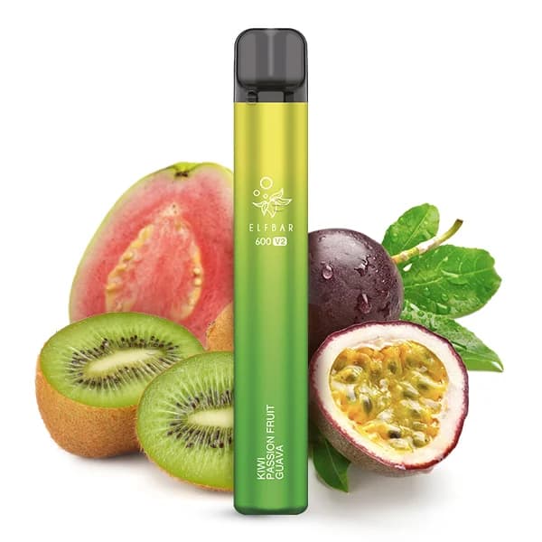 Elf Bar 600 mit Nikotin Kiwi Passion Fruit Guava