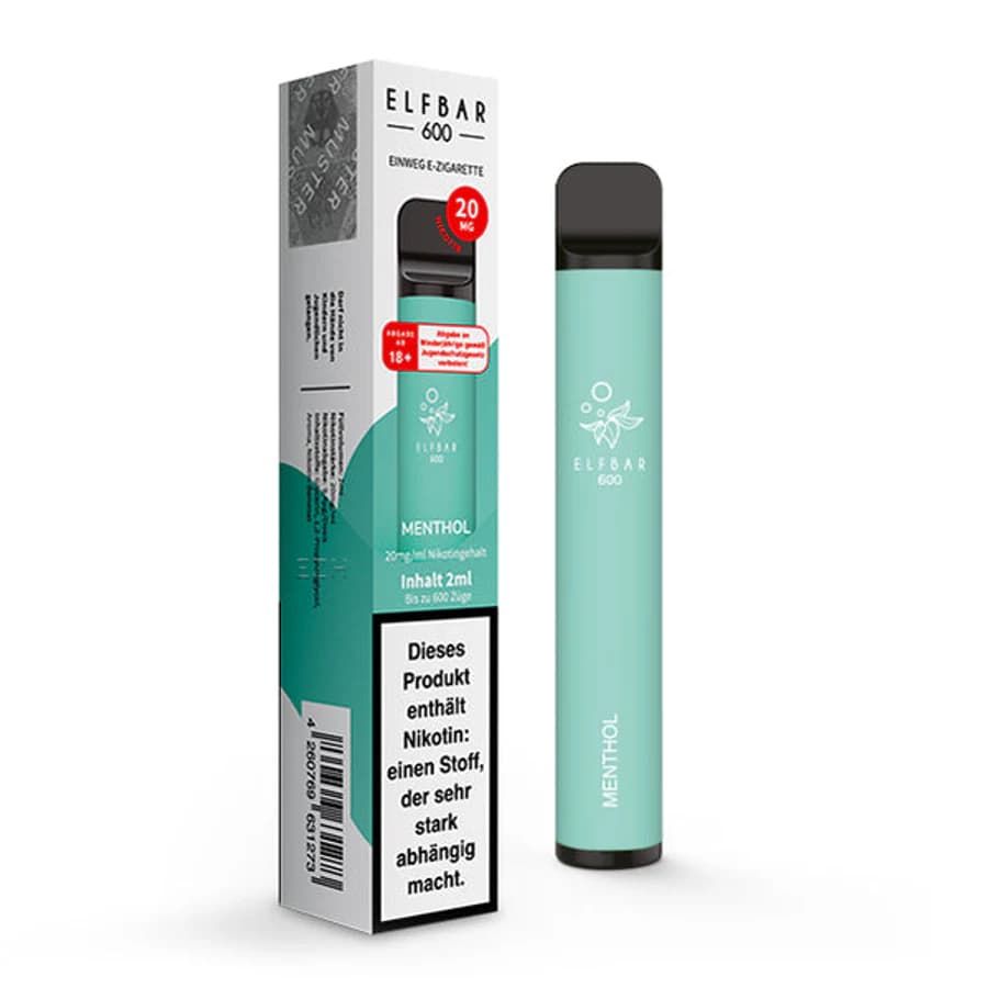 Elf Bar 600 mit Nikotin Menthol