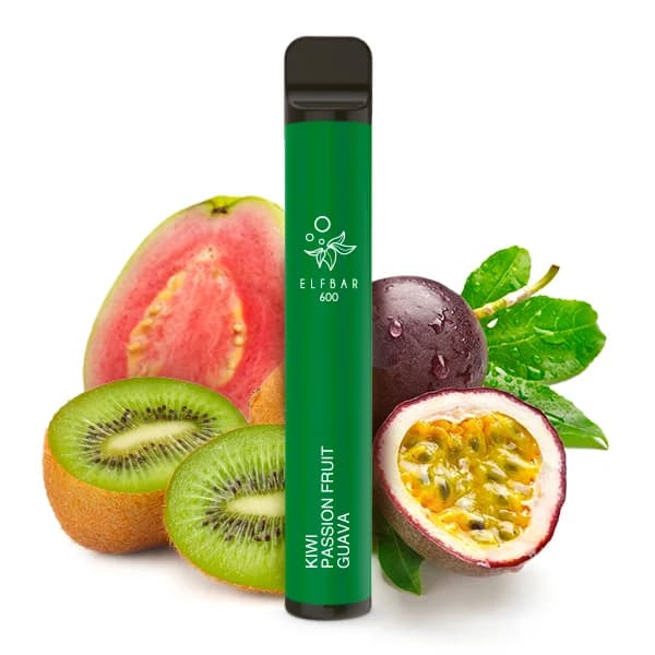 Elf Bar 600 Nikotinfrei Kiwi Passion Fruit Guava