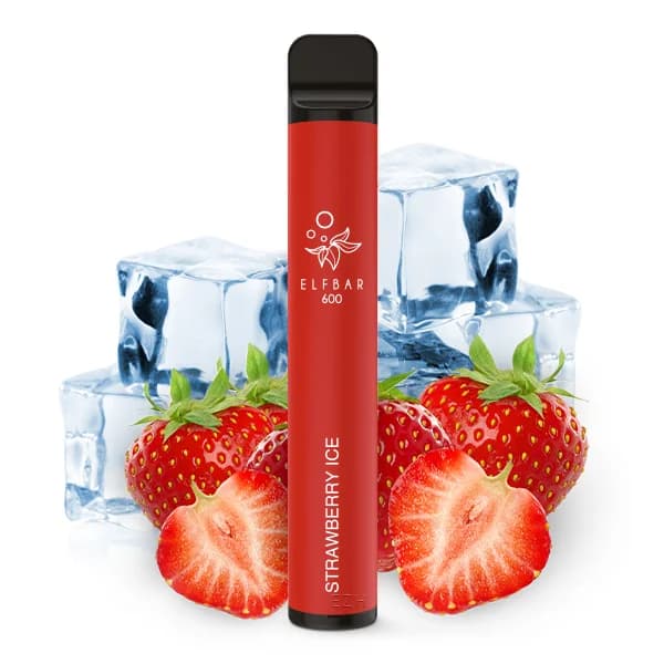 Elf Bar 600 Nikotinfrei Strawberry Ice