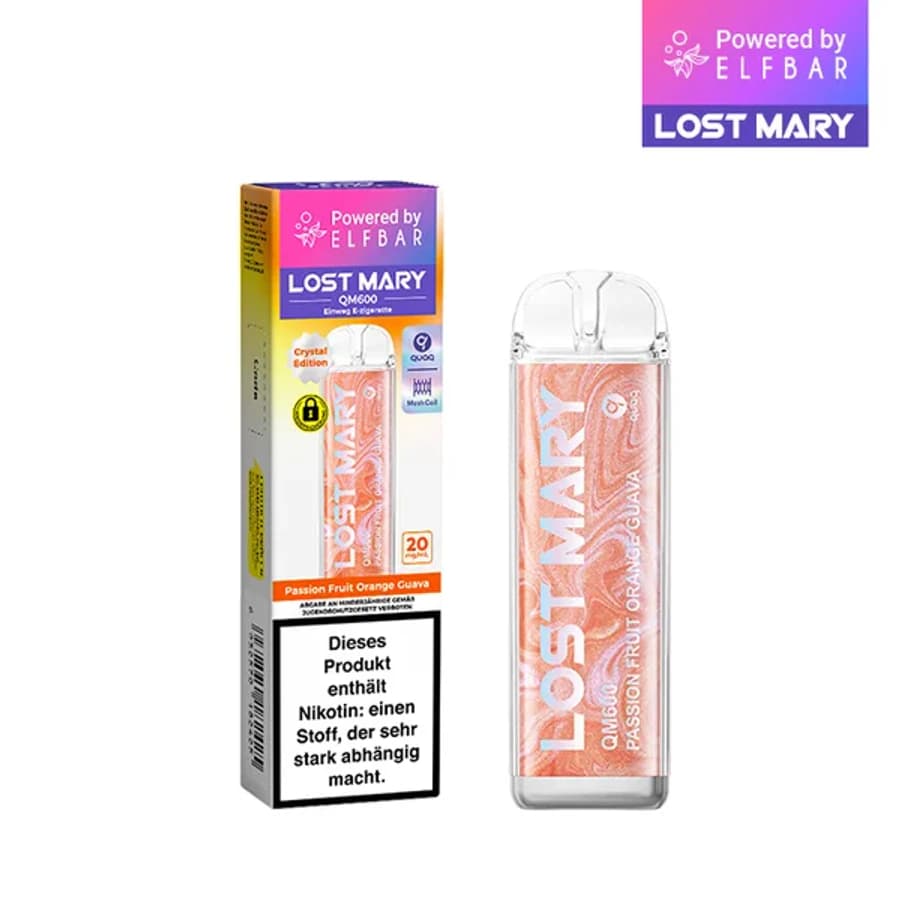 Lost Mary QM600 Passion Fruit Orange Guava