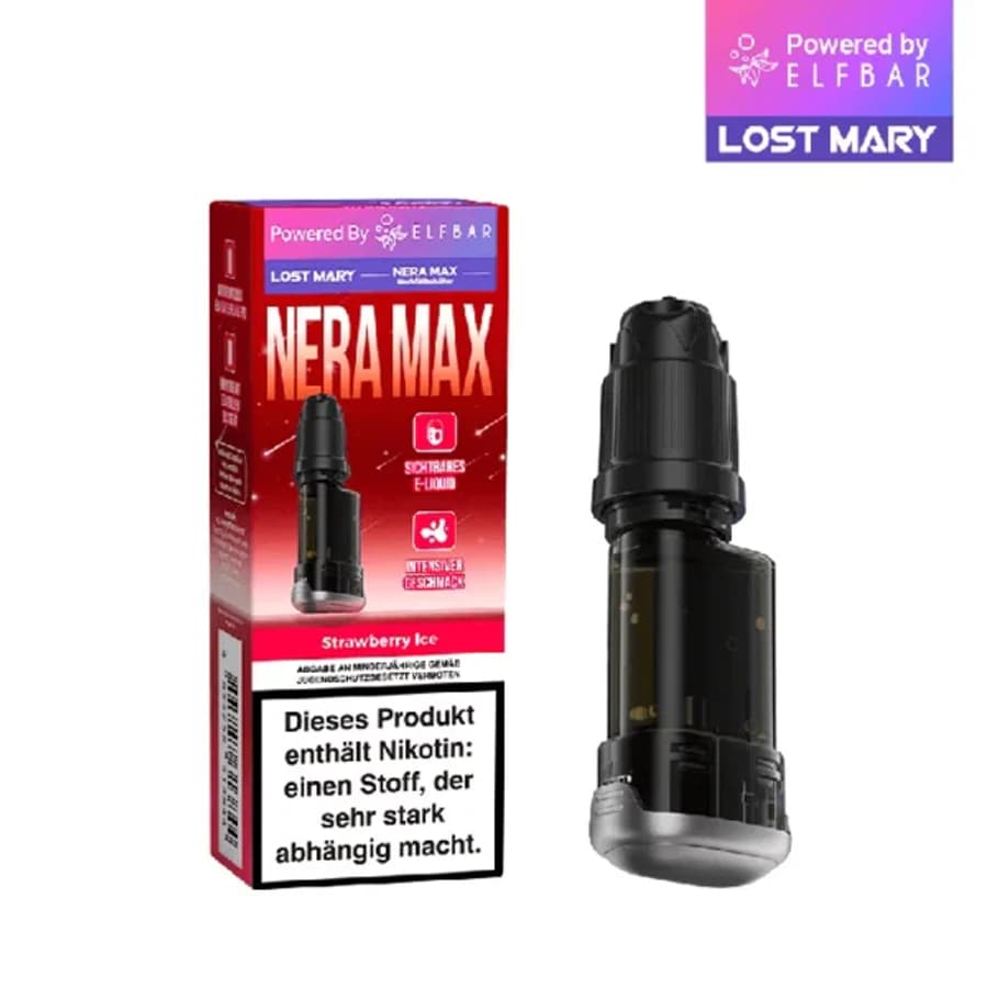 Nera Max Pods Strawberry Ice