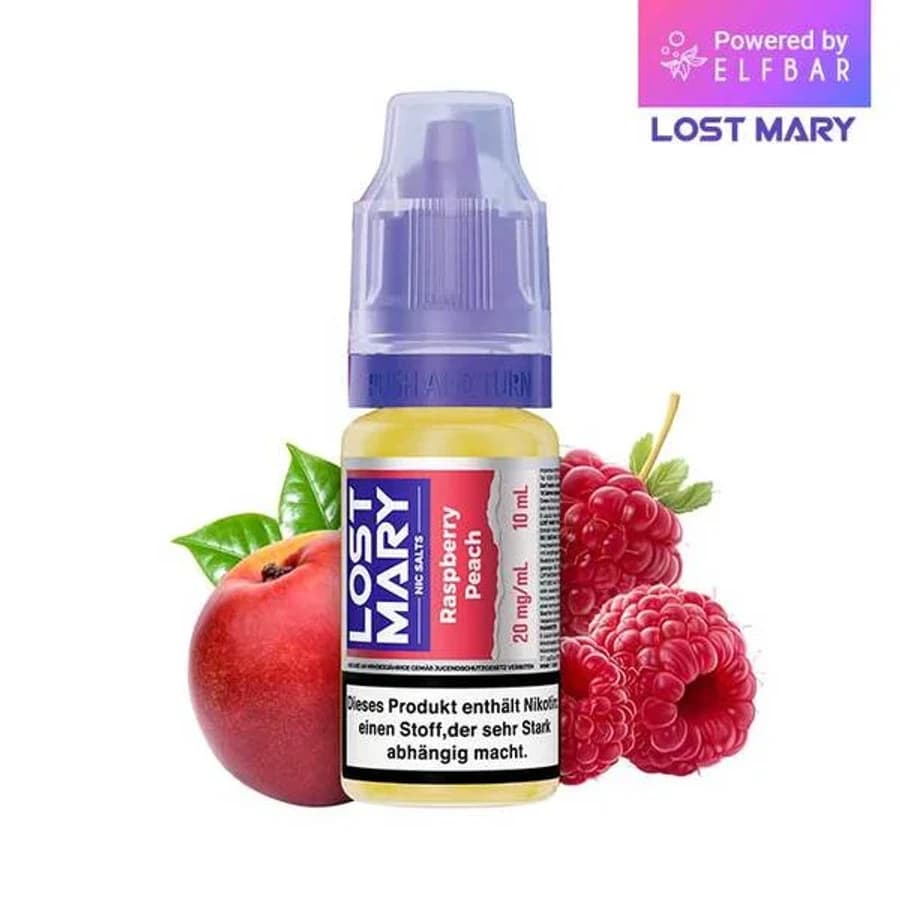 Lost Mary Liquid Raspberry Peach
