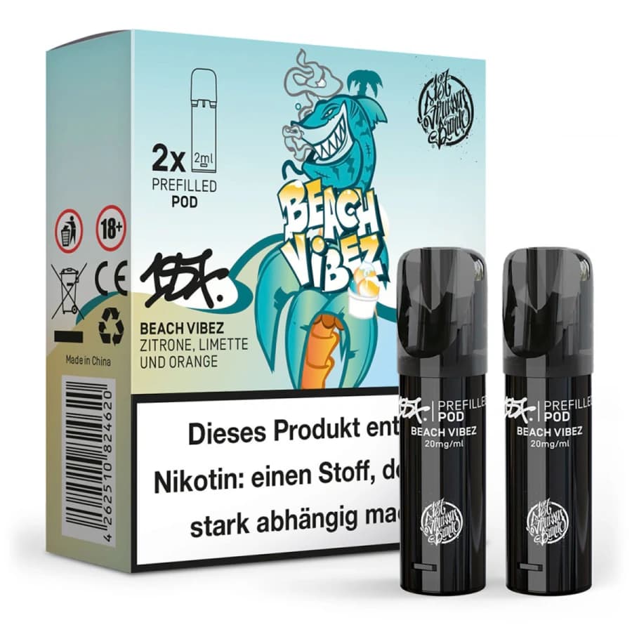 187 Pods Liquid Beach Vibez