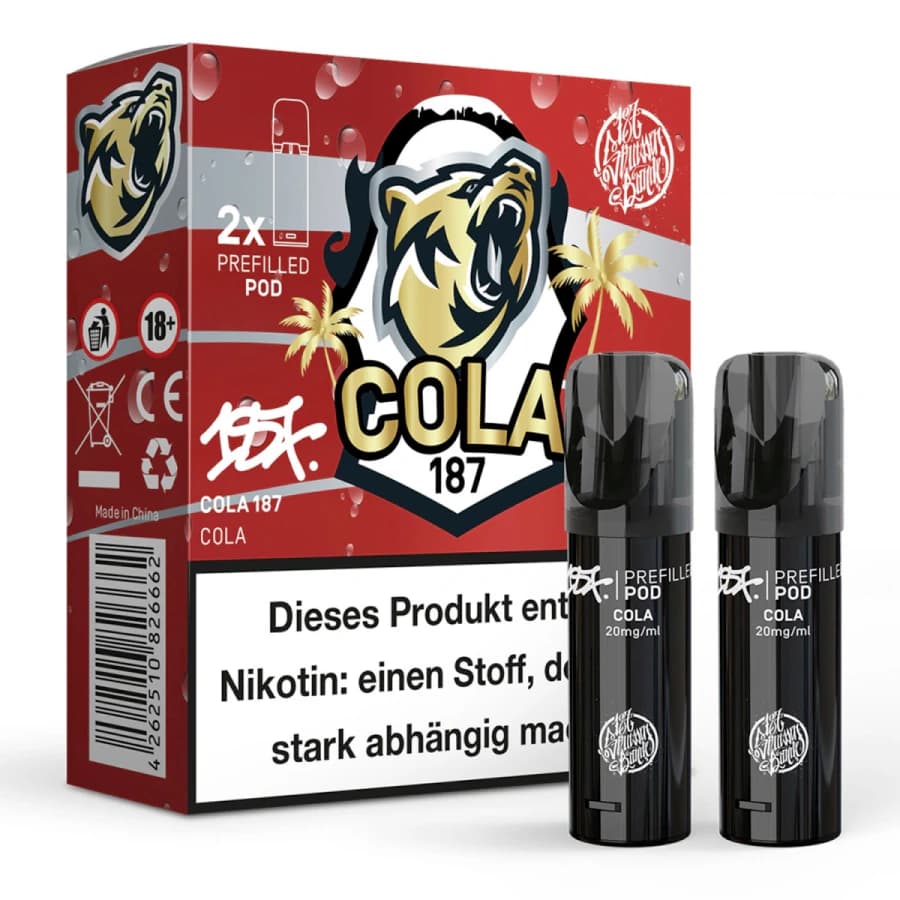 187 Pods Liquid Cola