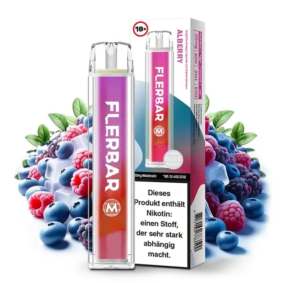 Flerbar M Vape Alberry