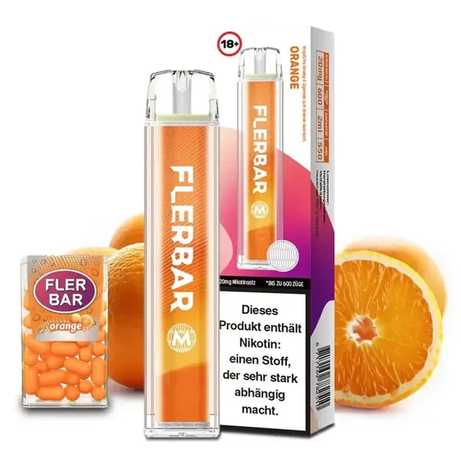 Flerbar M Vape Orange