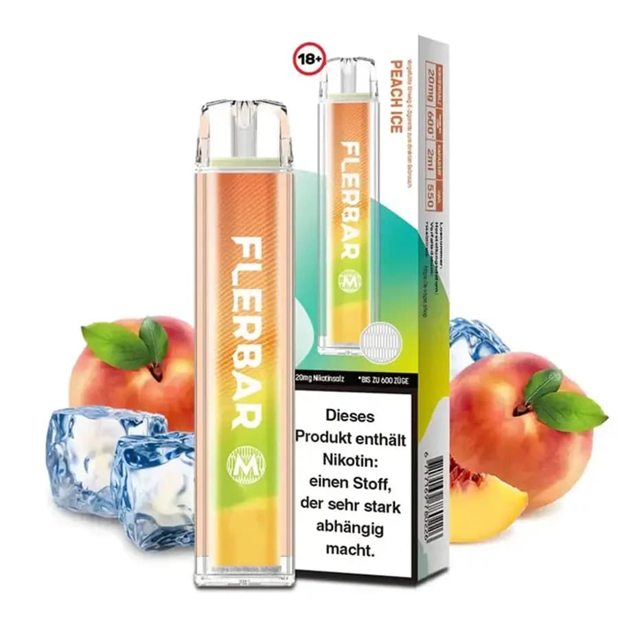 Flerbar M Vape Peach Ice