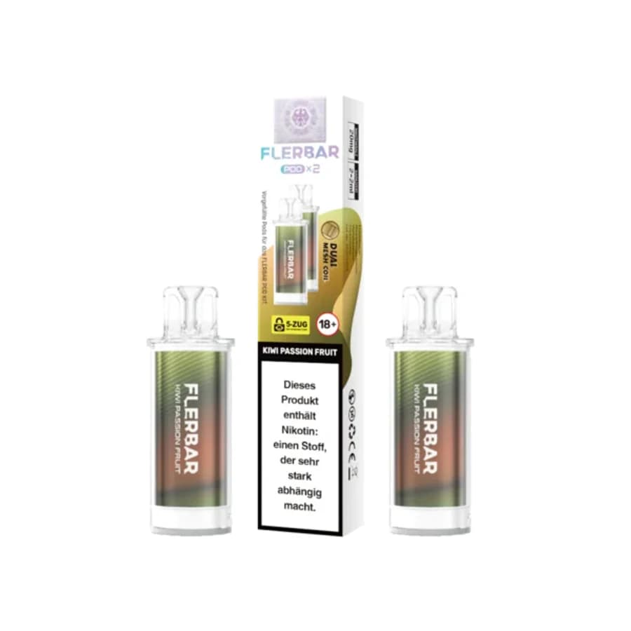 Flerbar Pods Kiwi Passion Fruit