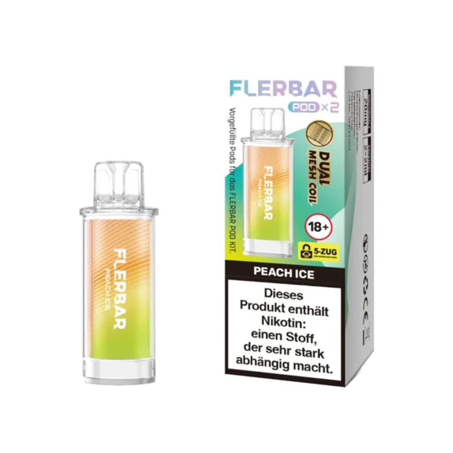 Flerbar Pods Peach Ice