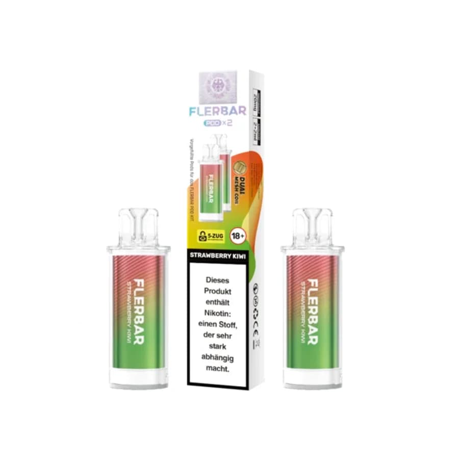 Flerbar Pods Strawberry Kiwi
