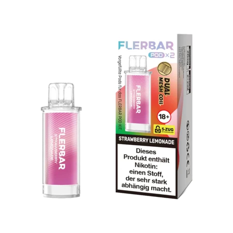 Flerbar Pods Strawberry Lemonade