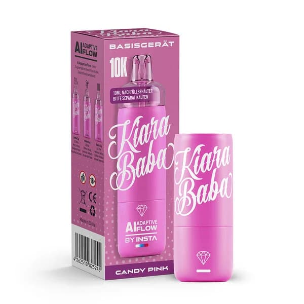 Kiara Baba 10000 Pod Kit Candy Pink