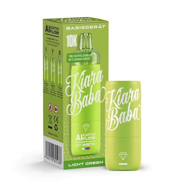 Kiara Baba 10000 Pod Kit Light Green
