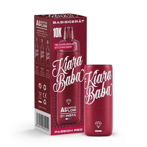 Kiara Baba 10000 Pod Kit Passion Red