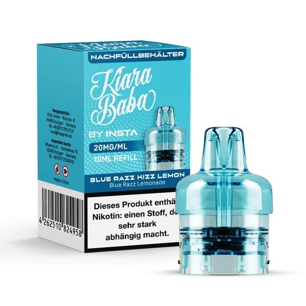 Kiara Baba 10000 Pods Blue Razz Kizz Lemon