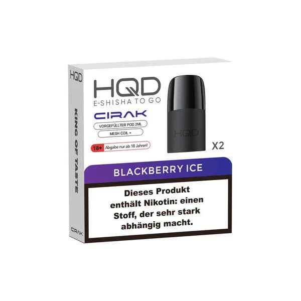 HQD Cirak Pods Blackberry Ice