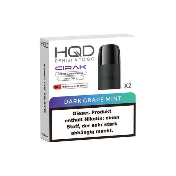 HQD Cirak Pods Dark Grape Mint