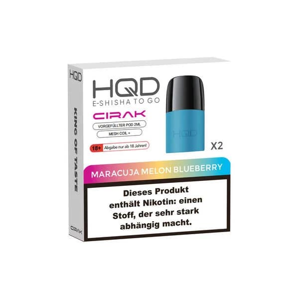 HQD Cirak Pods Maracuja Melon Blueberry
