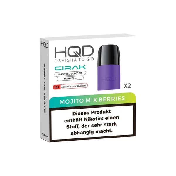 HQD Cirak Pods Mojito Mix Berries