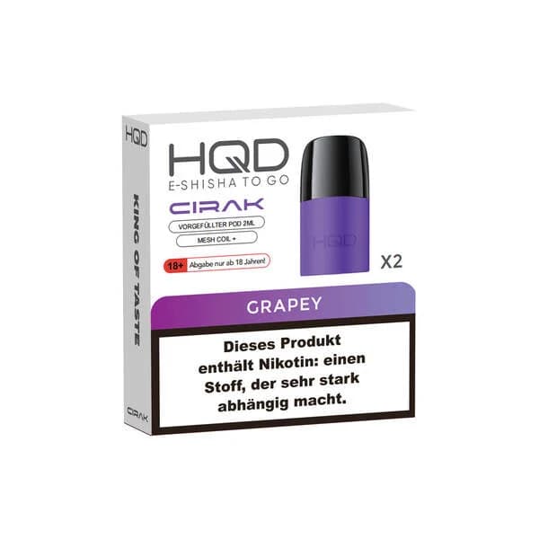 HQD Cirak 2 Pods Grapey
