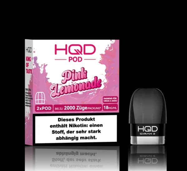 HQD Cirak 2 Pods Pink Lemonade