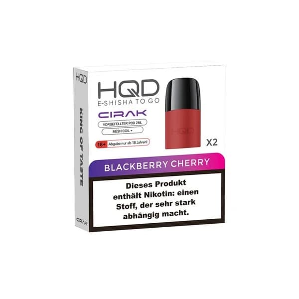 HQD Cirak 2 Pods Blackberry Cherry