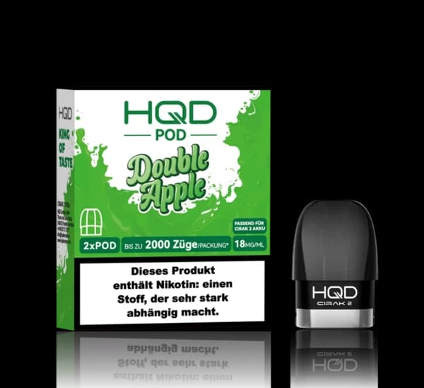 HQD Cirak 2 Pods Double Apple