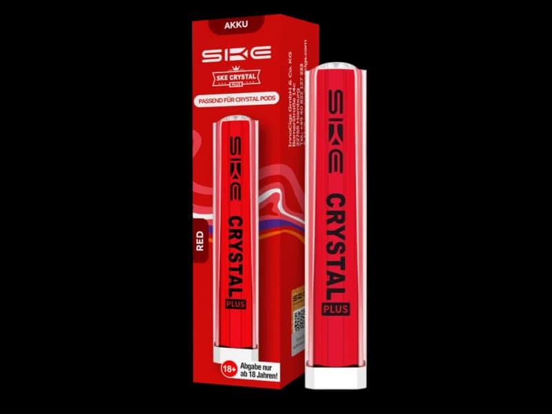 SKE Crystal Plus Pod Kit Red