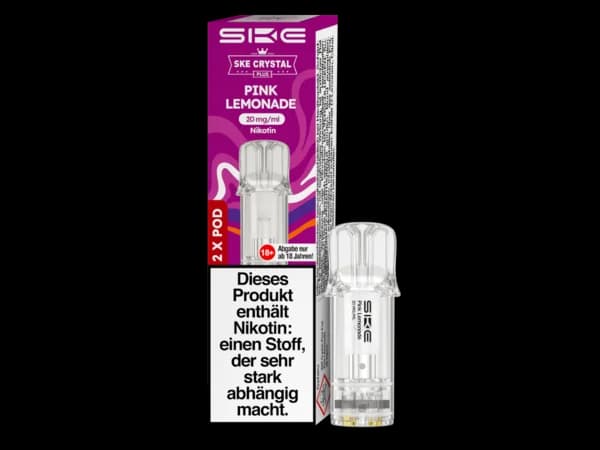 SKE Crystal Plus Pods Pink Lemonade