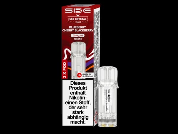 SKE Crystal Plus Pods Blueberry Cherry Blackberry