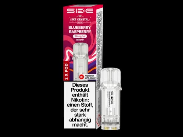 SKE Crystal Plus Pods Blueberry Raspberry