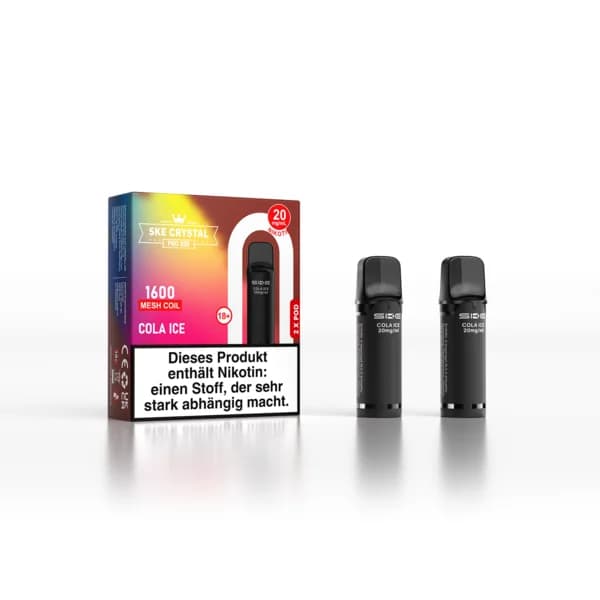 SKE Crystal Pro 800 Pods Cola Ice