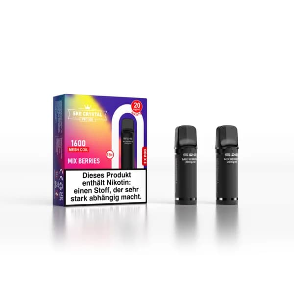 SKE Crystal Pro 800 Pods Mix Berries