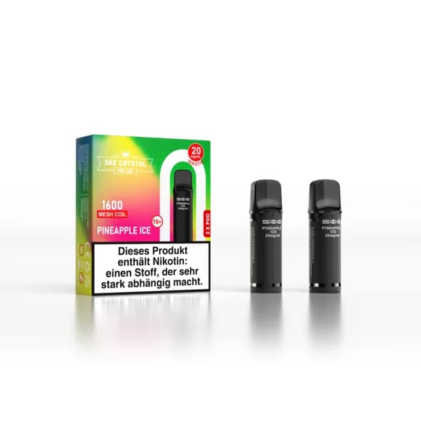 SKE Crystal Pro 800 Pods Pineapple Ice
