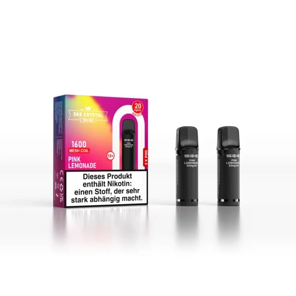 SKE Crystal Pro 800 Pods Pink Lemonade