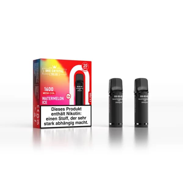 SKE Crystal Pro 800 Pods Watermelon Ice