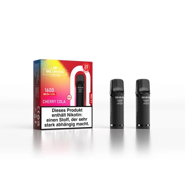 SKE Crystal Pro 800 Pods Cherry Cola