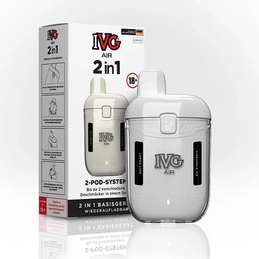 IVG Air 2 in 1 Pod Kit Cream