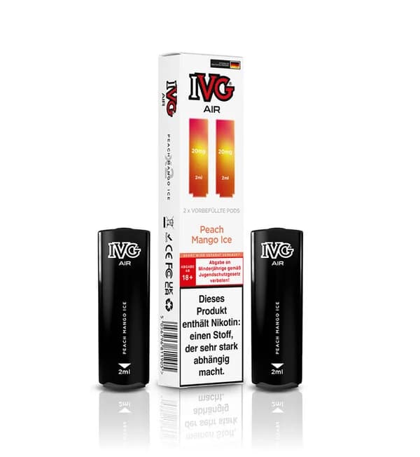 IVG Air Pods Peach Mango Ice