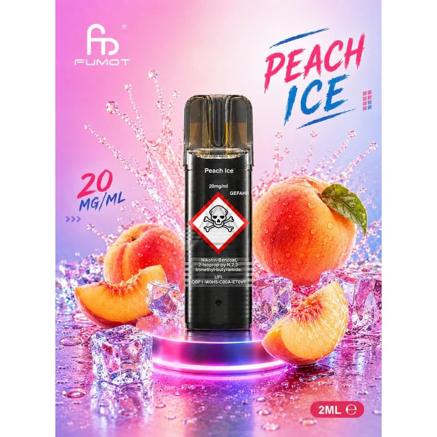 Randm Tornado Pods Peach Ice